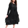 rochie neagra dantela