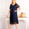 rochie de zi bleumarinv