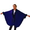 Poncho Bleumarin cu Blanita