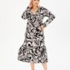 rochie cu maneca lunga