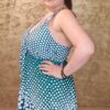 Costum de baie rochie si pantaloni
