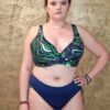 Costum de baie talie inalta LUCY