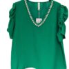 Bluza oversize pliuri maneca Nora