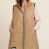 Vestă lunga bust 140 cm crem