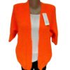 Pulover din tricot orange pentru femei