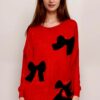 Bluza cu paiete si fundite decorative