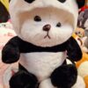 Urs pluș panda cu patura pufoasa