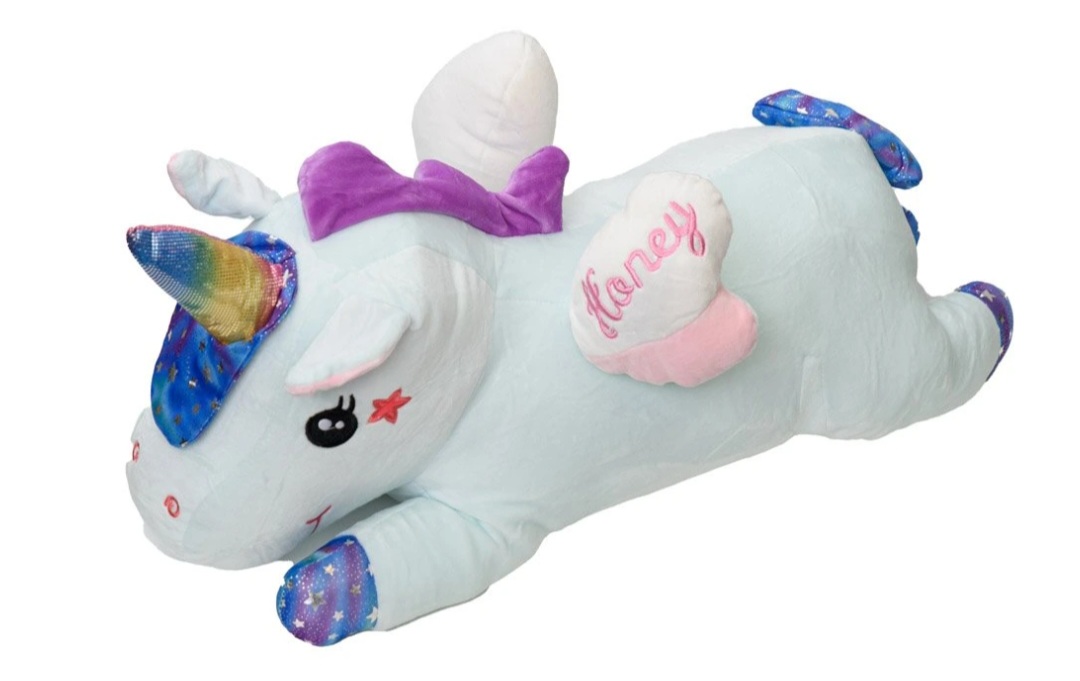 Jucarie de plus Unicorn cu patura