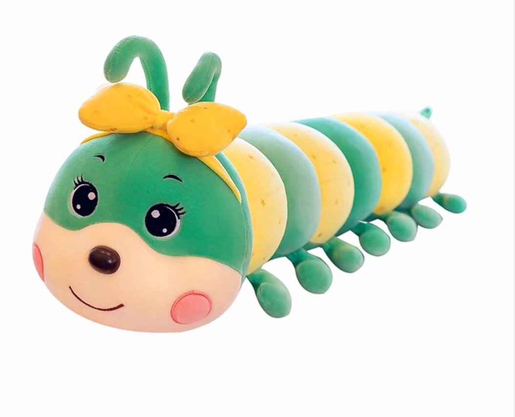 Jucărie de Plus Omidă cu inele