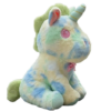 Jucărie de plus unicorn pufoasă verde