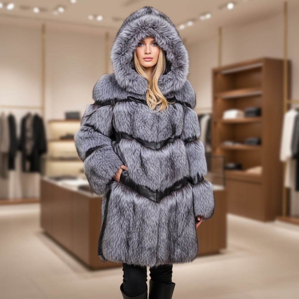 haina de blana dama model gri