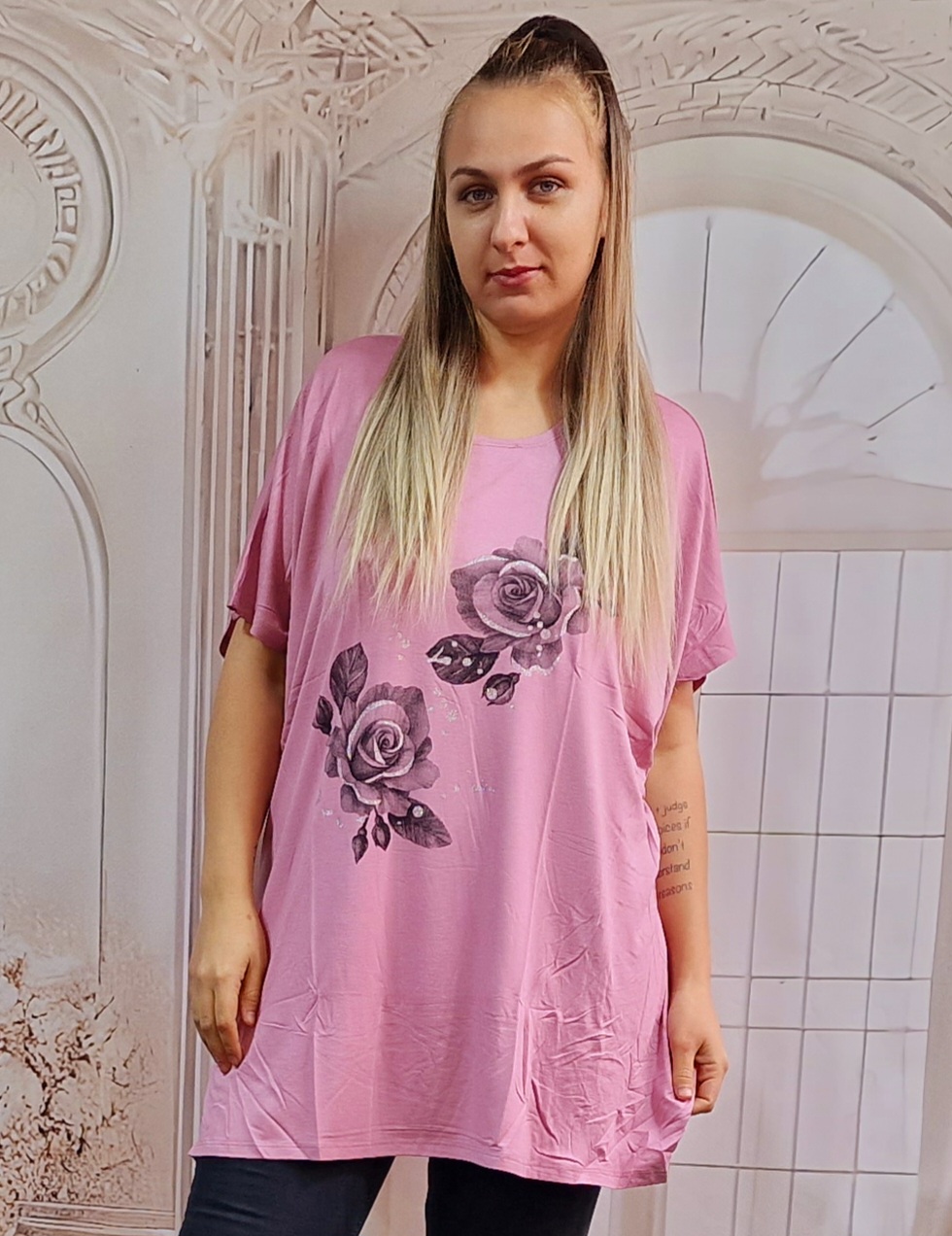 Bluza la oferta marime mare Tina