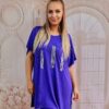 Bluza marime mare Albastra 1+1cadou