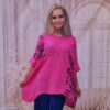 Bluza in marime mare bust 140cm fucsia