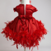 Rochii botez fete elegante cu bentita