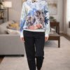 Trening dama oversize modern imprimeu girl