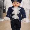 task Costum botez băiat elegant stil prinț