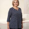 Bluza marime mare dama 1+1cadou Floricele