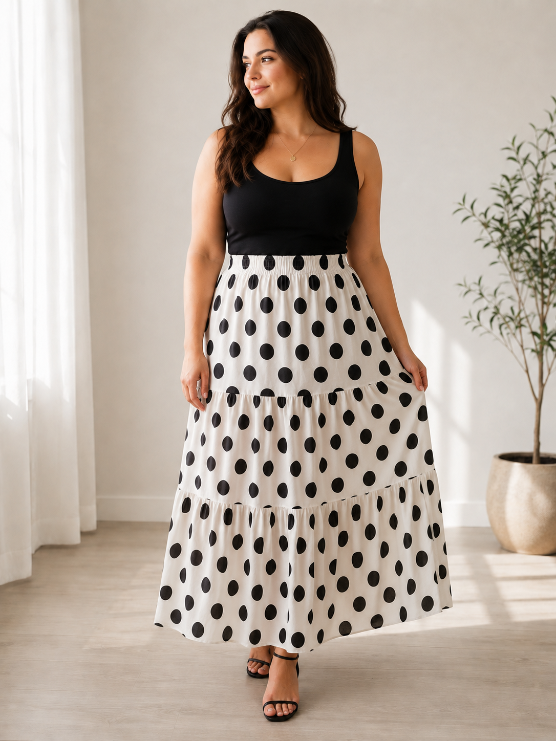 Rochie vaporoasa 1+1cadou buline culoare alb